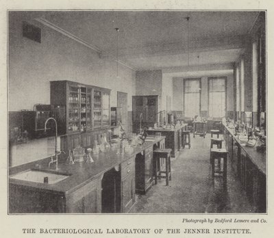 Laboratorium Bakteriologiczne Instytutu Jennera autorstwa English Photographer