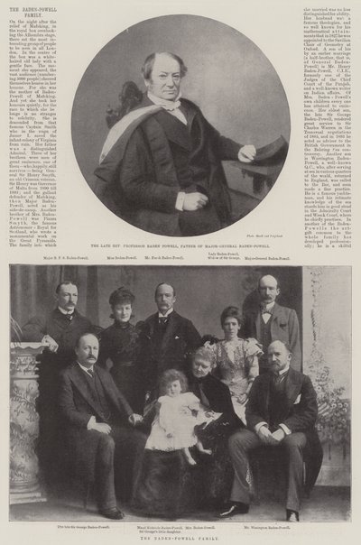 Rodzina Baden-Powell autorstwa English Photographer