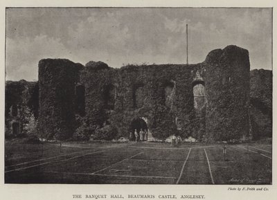 Sala Bankietowa, Zamek Beaumaris, Anglesey autorstwa English Photographer