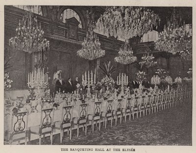 Sala Bankietowa w Pałacu Elizejski autorstwa English Photographer