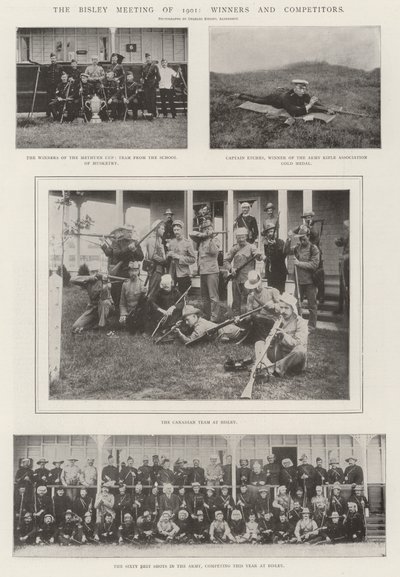 Bisley Meeting 1901, Zwycięzcy i Konkurenci autorstwa English Photographer