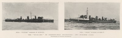Wyboczenie niszczycieli łodzi torpedowych, dwa kolejne przypadki autorstwa English Photographer