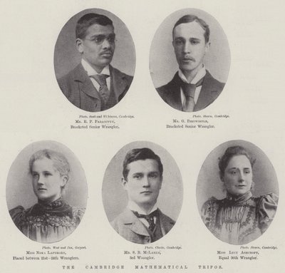 Tripos matematyczny Cambridge autorstwa English Photographer