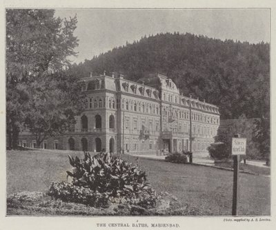 Łaźnie Centralne, Marienbad autorstwa English Photographer