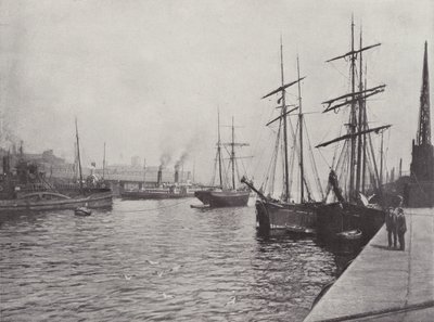 Clyde w Glasgow autorstwa English Photographer