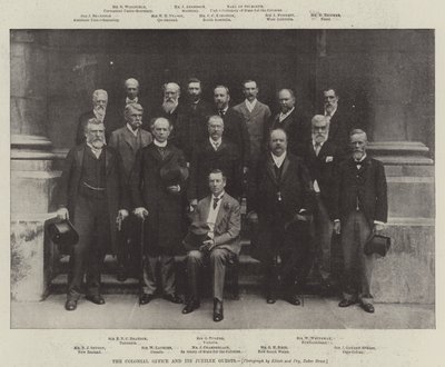 Kancelaria Kolonialna i jego Jubileuszowi Goście autorstwa English Photographer
