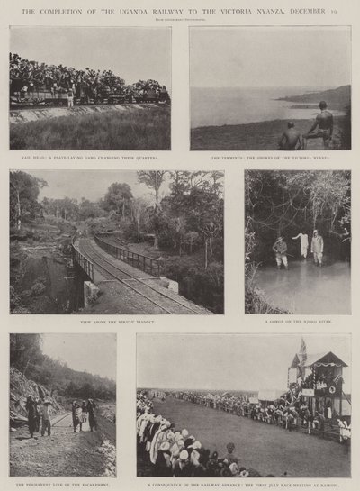 Zakończenie budowy linii kolejowej Uganda do Victoria Nyanza, 19 grudnia autorstwa English Photographer
