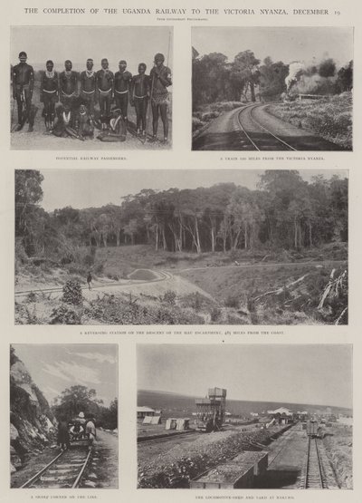 Zakończenie budowy linii kolejowej Uganda do Victoria Nyanza, 19 grudnia autorstwa English Photographer