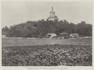 Kryzys w Chinach, Ogród Cesarzy i Jezioro Lotosu, Pekin autorstwa English Photographer