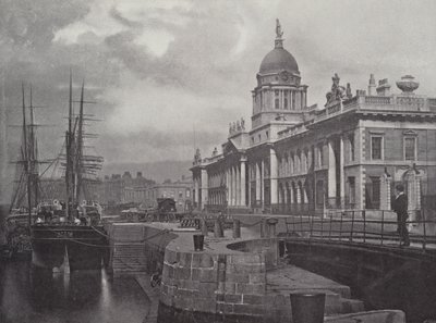 Urząd Celny, Dublin autorstwa English Photographer
