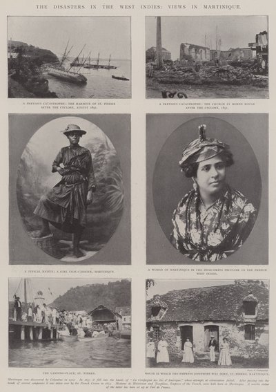Katastrofy w Indiach Zachodnich, widoki na Martynice autorstwa English Photographer