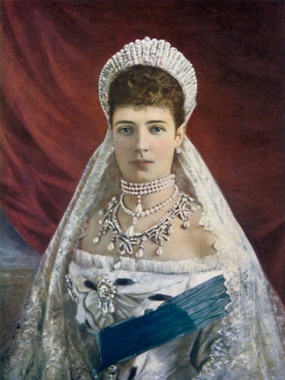 Dowager Cesarzowa Rosji autorstwa English Photographer