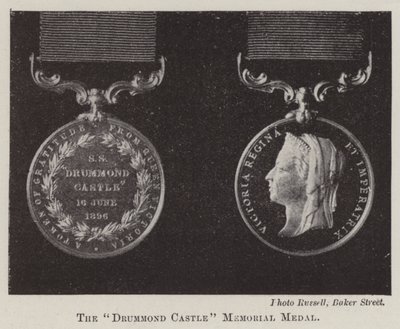 Medal pamiątkowy zamku Drummond autorstwa English Photographer