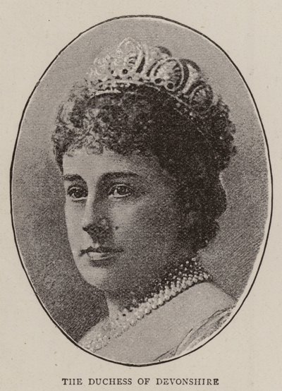 Księżna Devonshire autorstwa English Photographer