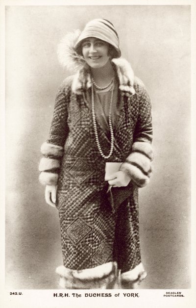Księżna Yorku (zdjęcie czarno-białe) autorstwa English Photographer