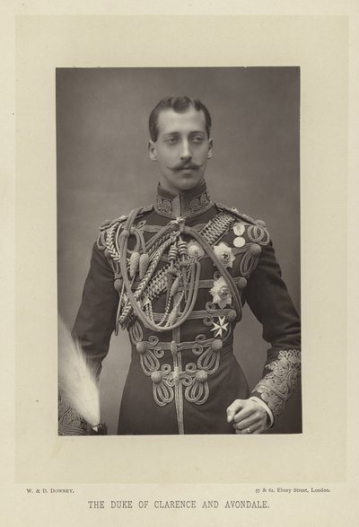 Książę Clarence i Avondale autorstwa English Photographer