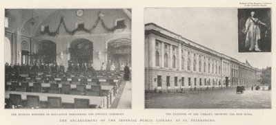 Rozbudowa Cesarskiej Biblioteki Publicznej w Petersburgu autorstwa English Photographer
