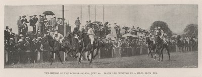 Finisz Eclipse Stakes, 19 lipca, zwycięstwo Epsom Lad przez głowę Iana autorstwa English Photographer