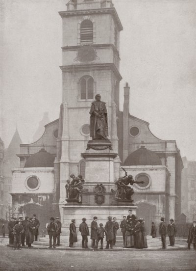 Memoriał Gladstone w Strand autorstwa English Photographer