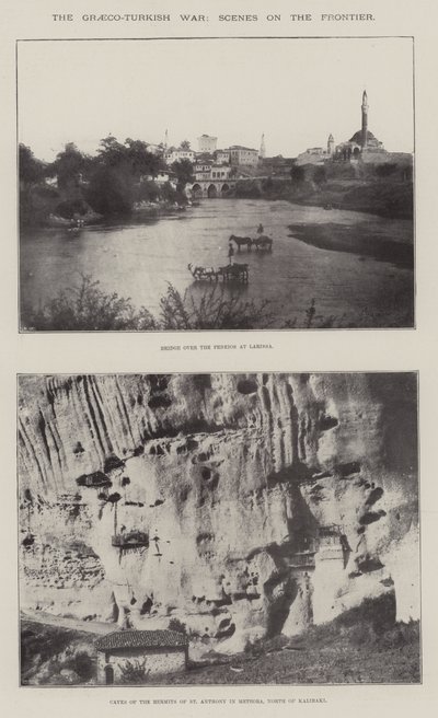 Wojna grecko-turecka, sceny na pograniczu autorstwa English Photographer