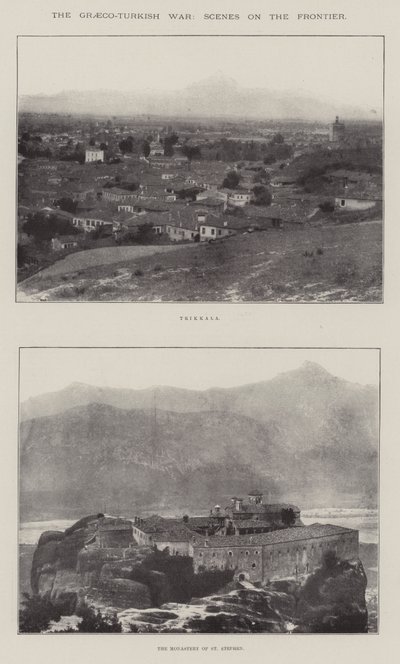 Wojna grecko-turecka, sceny na pograniczu autorstwa English Photographer