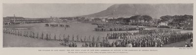 Inwazja Cape Colony, Nowa Straż Miejska Kapsztadu zebrała się 12 stycznia na inspekcję generała Brabanta autorstwa English Photographer