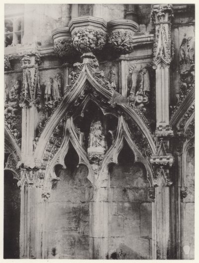 The Lady Chapel, Katedra w Ely: North Side, XVI (zdjęcie czarno-białe) autorstwa English Photographer