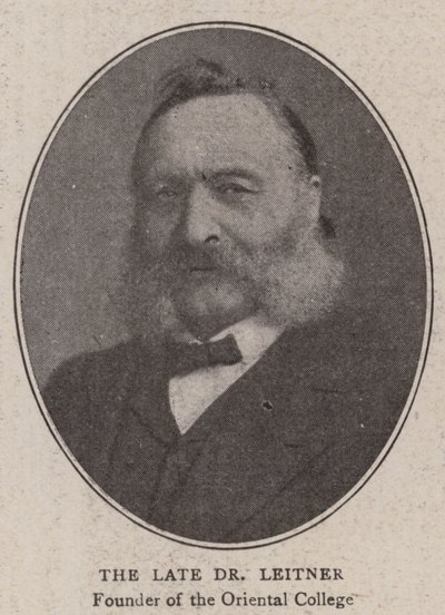 Zmarły dr Leitner autorstwa English Photographer