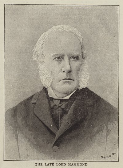 Zmarły lord Hammond autorstwa English Photographer