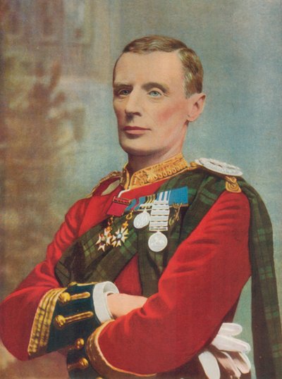 Zmarły generał dywizji AG Wauchope, dawniej dowódca Brygady Górskiej w Afryce Południowej. Zabity w akcji w Magersfoutein, 11 grudnia 1899 autorstwa English Photographer