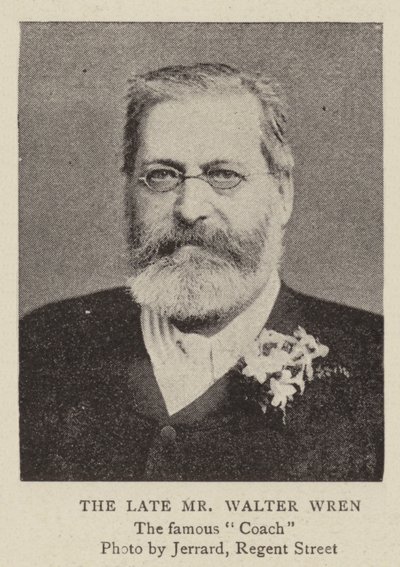 Zmarły pan Walter Wren autorstwa English Photographer