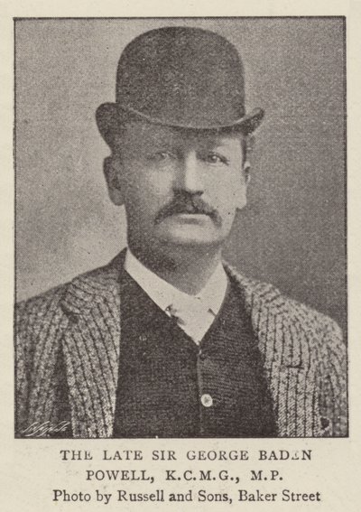 Późny Sir George Baden autorstwa English Photographer
