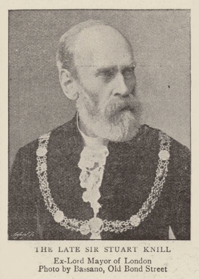 Późny Sir Stuart Knill autorstwa English Photographer