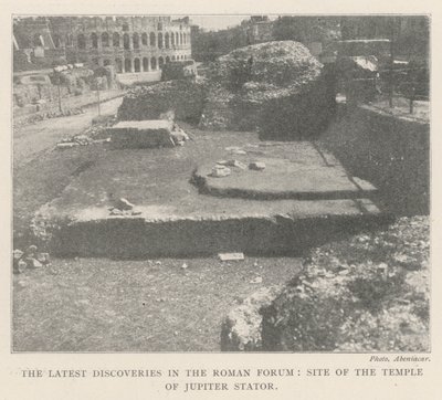 Najnowsze odkrycia na Forum Romanum, miejscu świątyni Jowisza Stator autorstwa English Photographer
