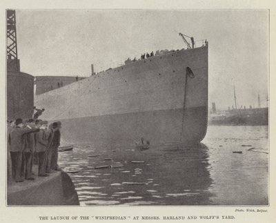 Premiera Winifred w Messers Harland i Wolff