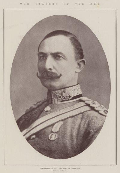Przywódcy CIV, podpułkownik, hrabia Albemarle, dowodzący piechotą autorstwa English Photographer