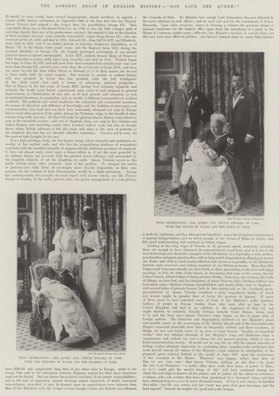 Najdłuższe panowanie w historii Anglii, Boże chroń królową! autorstwa English Photographer