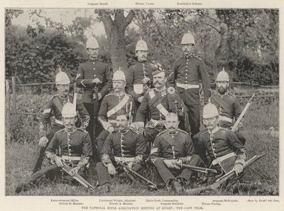 Spotkanie National Rifle Association w Bisley, Cape Team autorstwa English Photographer