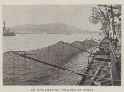 Manewry morskie, obrona sieci torpedowej autorstwa English Photographer
