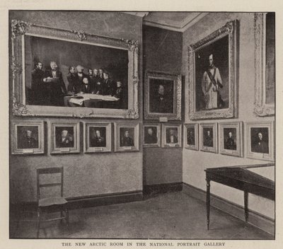 Nowa Sala Arktyczna w Narodowej Galerii Portretu autorstwa English Photographer