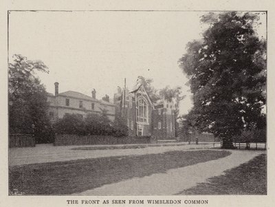 Nowe budynki szkoły Kings College w Wimbledon Common autorstwa English Photographer