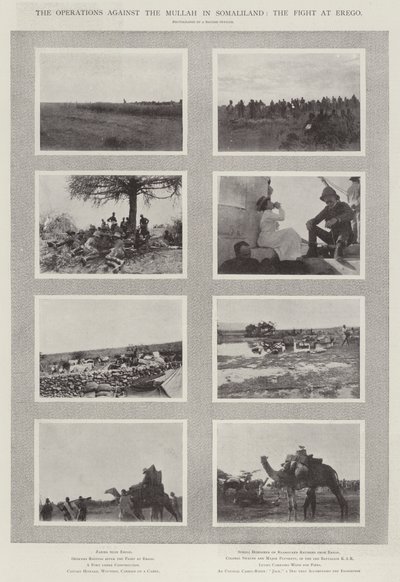 Operacje przeciwko mułła w Somalilandzie, walka pod Erego autorstwa English Photographer
