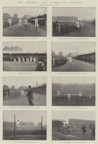 Oxford i Cambridge Sports autorstwa English Photographer