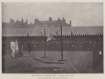 Oxford i Cambridge Sports, Swanwicks High Jump autorstwa English Photographer