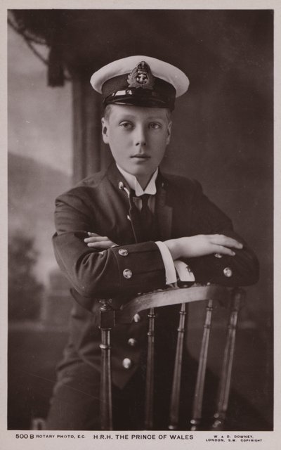 Książę Walii (zdjęcie czarno-białe) autorstwa English Photographer