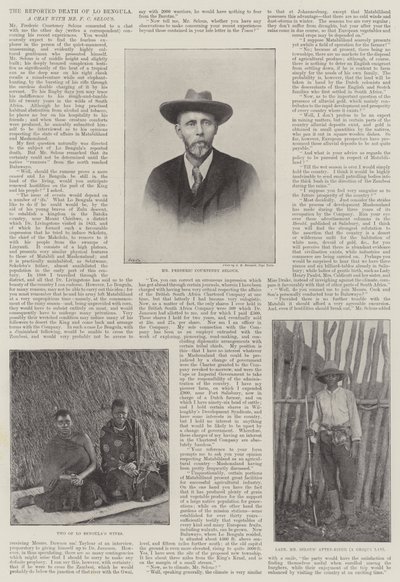 Zgłoszona śmierć Lo Bengula autorstwa English Photographer