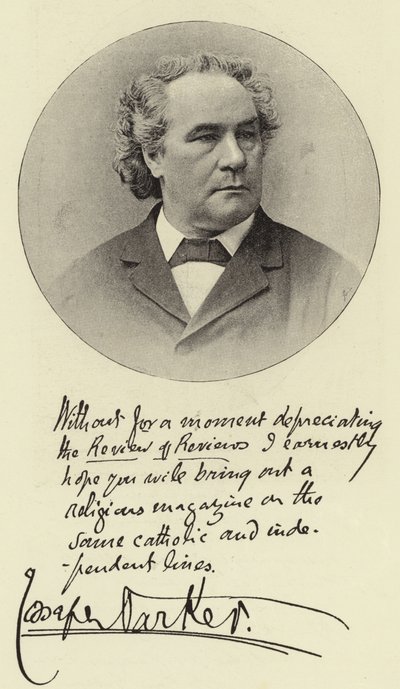 Wielebny Joseph Parker, DD autorstwa English Photographer