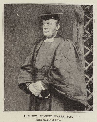 Wielebny Edmund Warre, DD autorstwa English Photographer