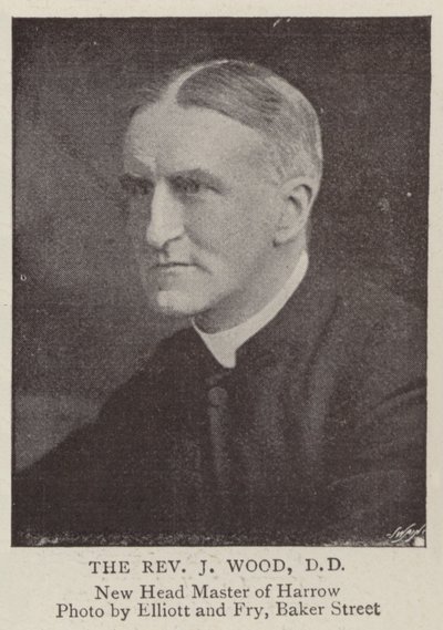 Wielebny J Wood, DD autorstwa English Photographer
