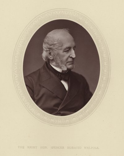 The Right Hon. Spencer Horatio Walpole autorstwa English Photographer